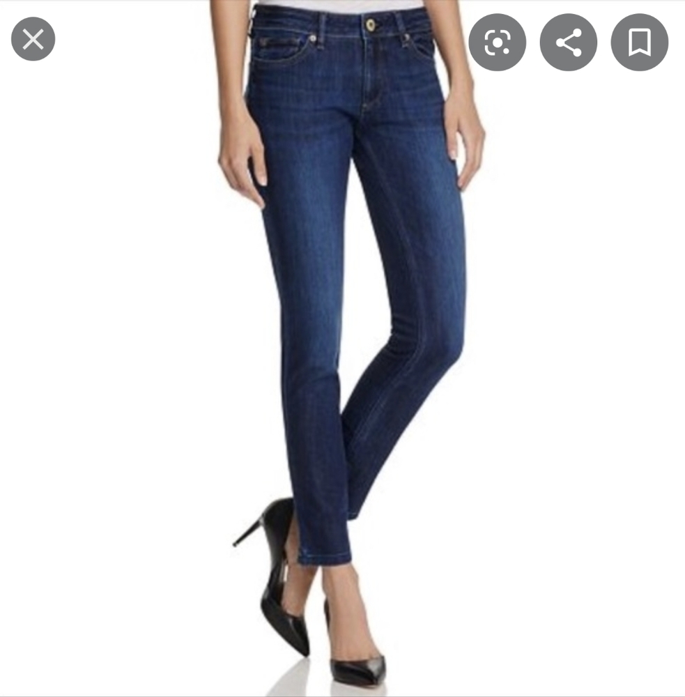DLI961 ANGEL MIDRISE SKINNY ANKLE JEANS